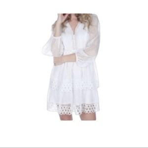 3/$25 🔥 White Boho Dress Summer Dress
